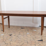 Scandinavian coffee table spindle feet