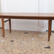 Scandinavian coffee table spindle feet