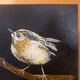 Bird painting - oil