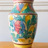 Majolica Italy ceramic lamp base