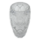Crystal vase, Italian design, 1960s, made in Italy