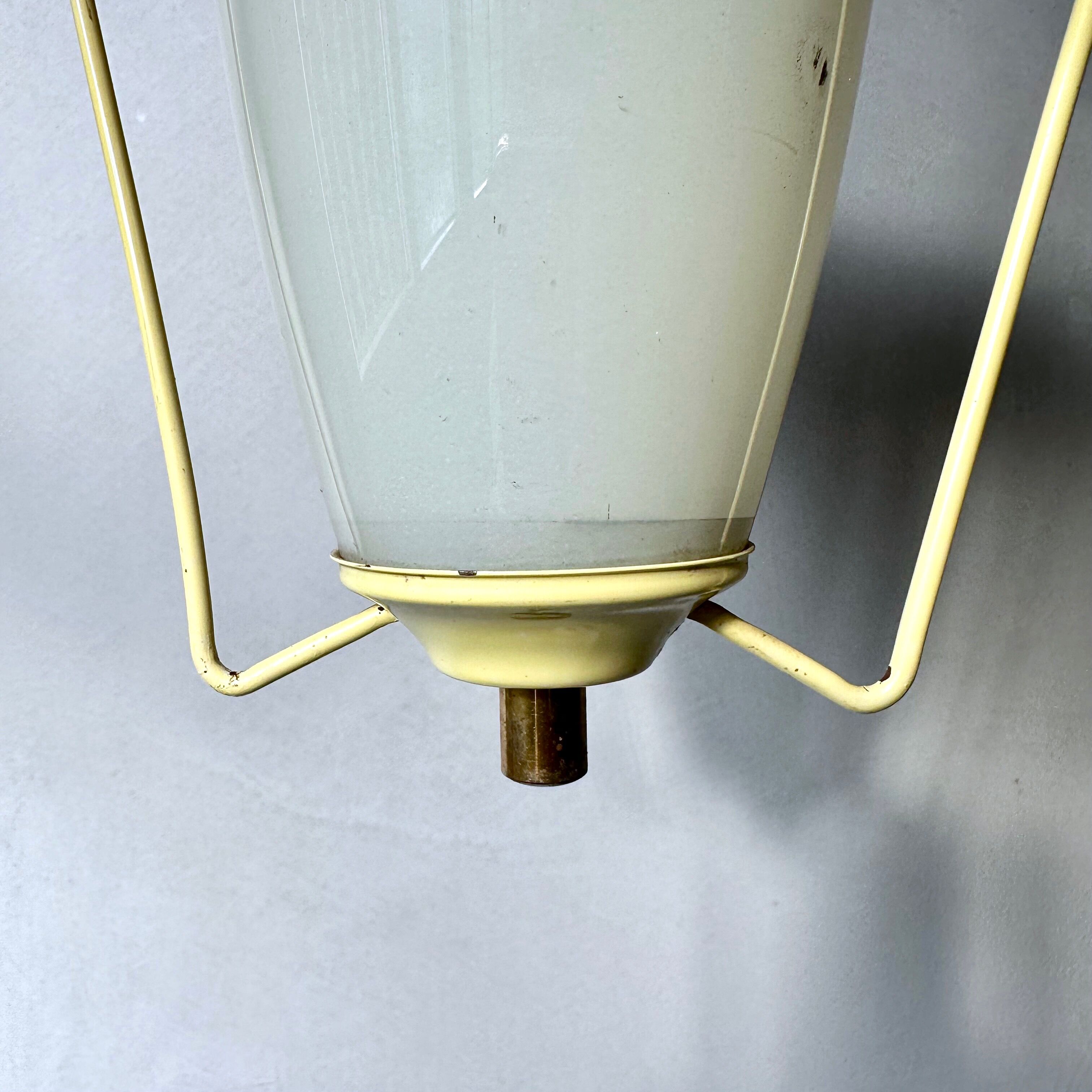 50's hanging lamp vintage