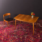 Walnut dining table from the 1950s