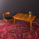 Walnut dining table from the 1950s