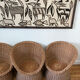 1960s wicker lounge set