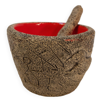 Ceramic mortar by Francis Triay - 1960s