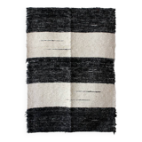 Tapis tissé main en coton recyclé - 120 x 170 cm