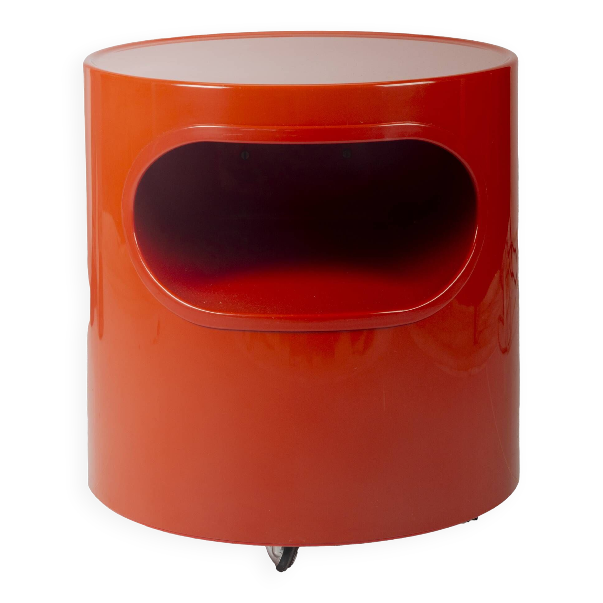 Red Giano Giano Vano Side Table by Emma Gismondi for Artemide