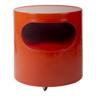 Red Giano Giano Vano Side Table by Emma Gismondi for Artemide