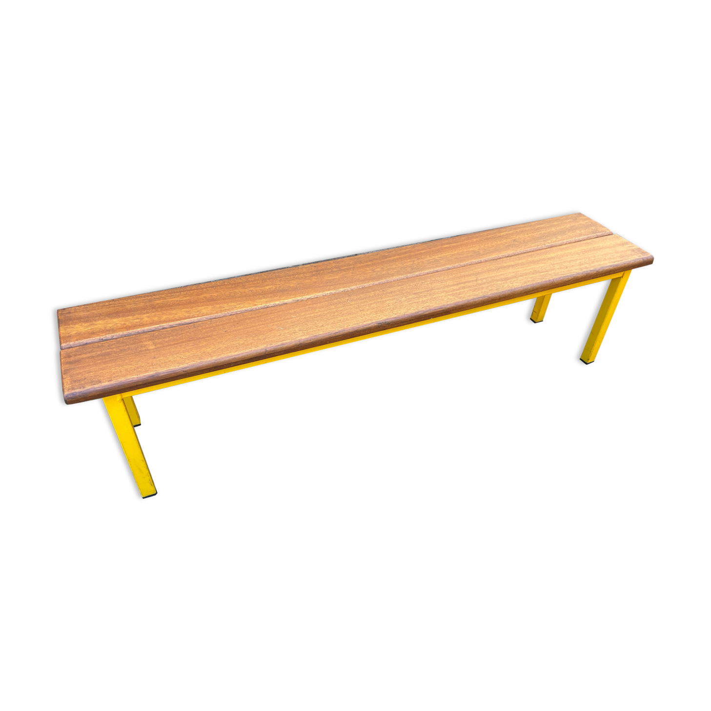Vintage school bench