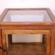 Burmese teak shopkeeper's showcase