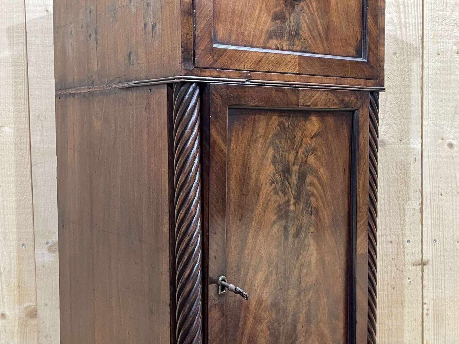 Victorian mahogany confiturier - 19th century