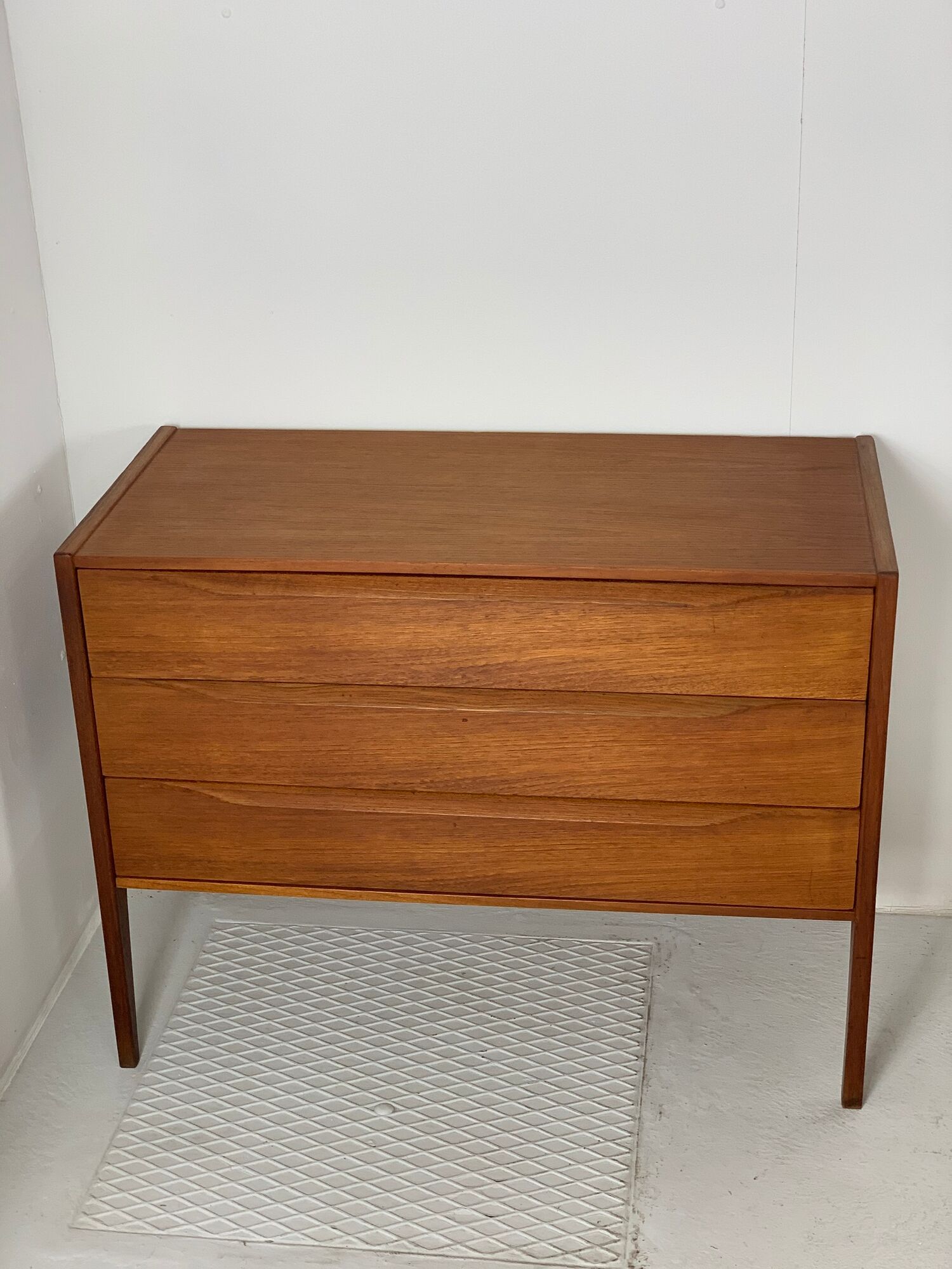 2x Kai Kristiansen teak chest of drawers for Aksel Kjersgaard