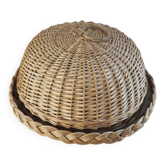 Plateau et cloche à fromage
