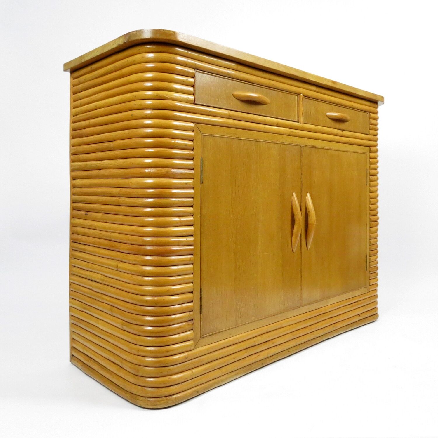 Bamboo sideboard, 1960s