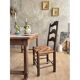 Paire de chaises en paille
