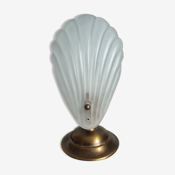 Lampe a poser coquillage vintage