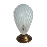 Vintage shell table lamp