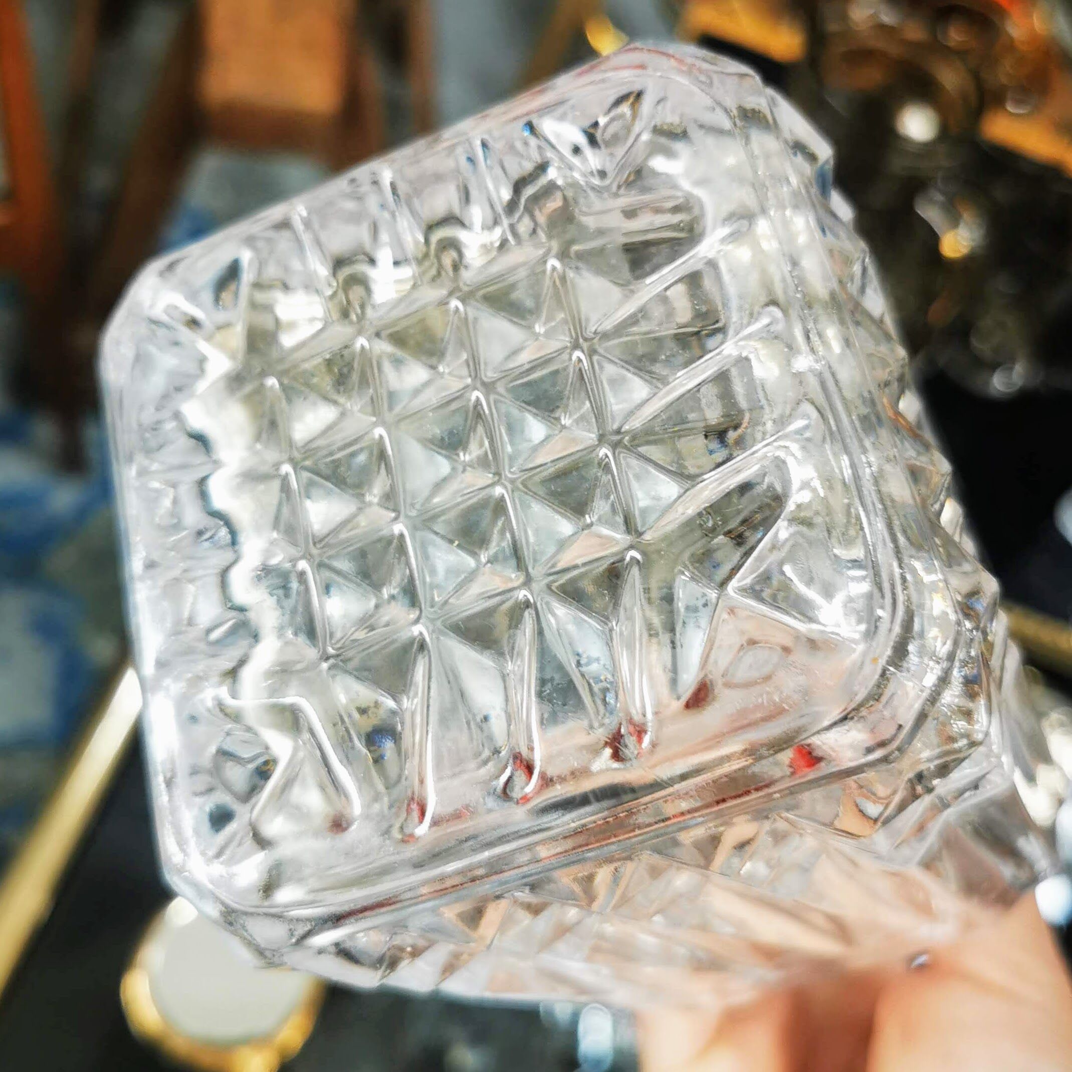 Crystal whisky carafe