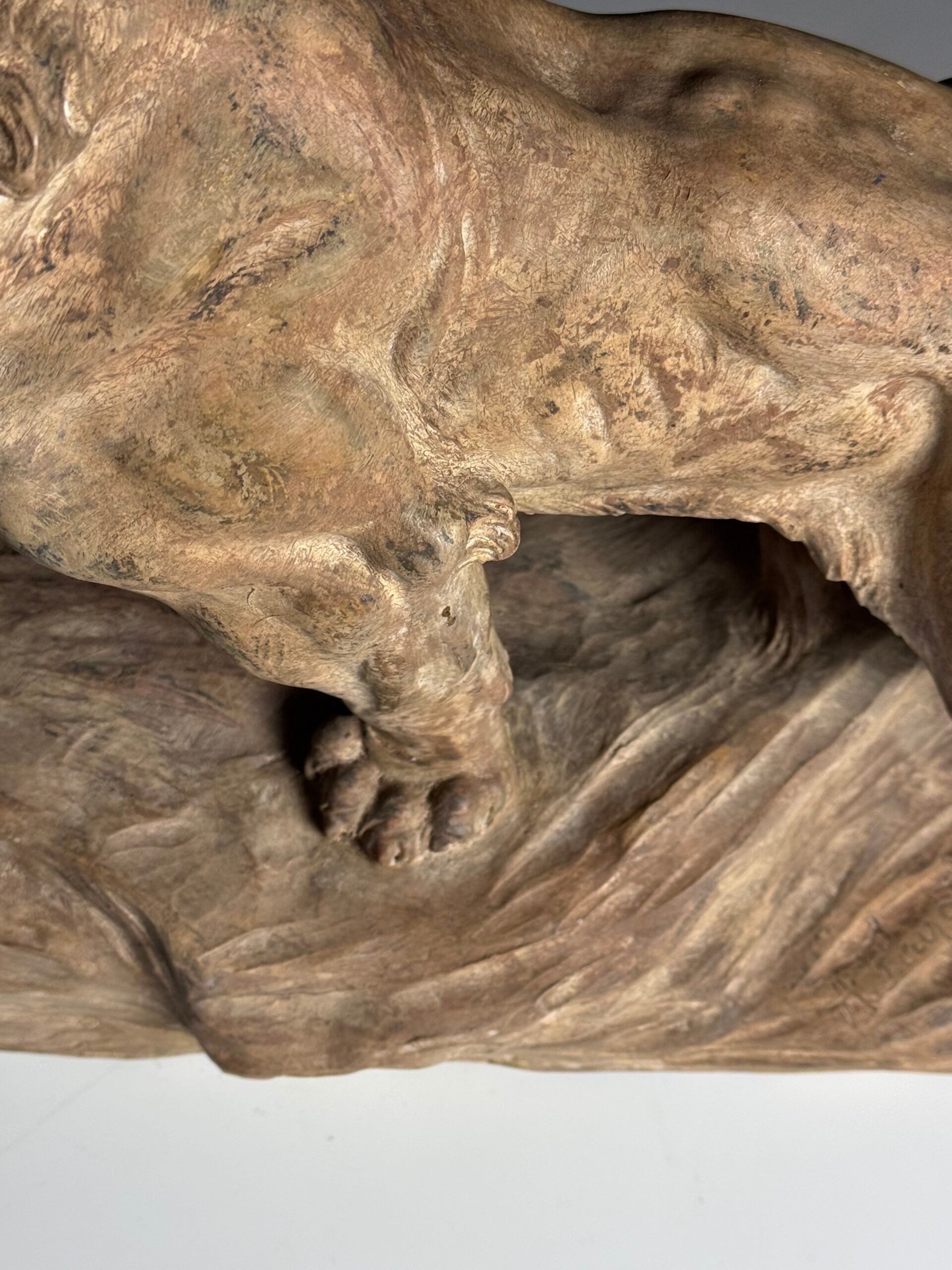 Terra cotta sculpture Armand Fagotto