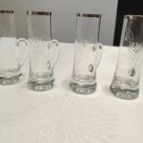 Verre à vodka en cristal