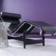 Le corbusier lounge chair Model LC4, old Cassina edition