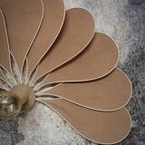 Peacock wall light