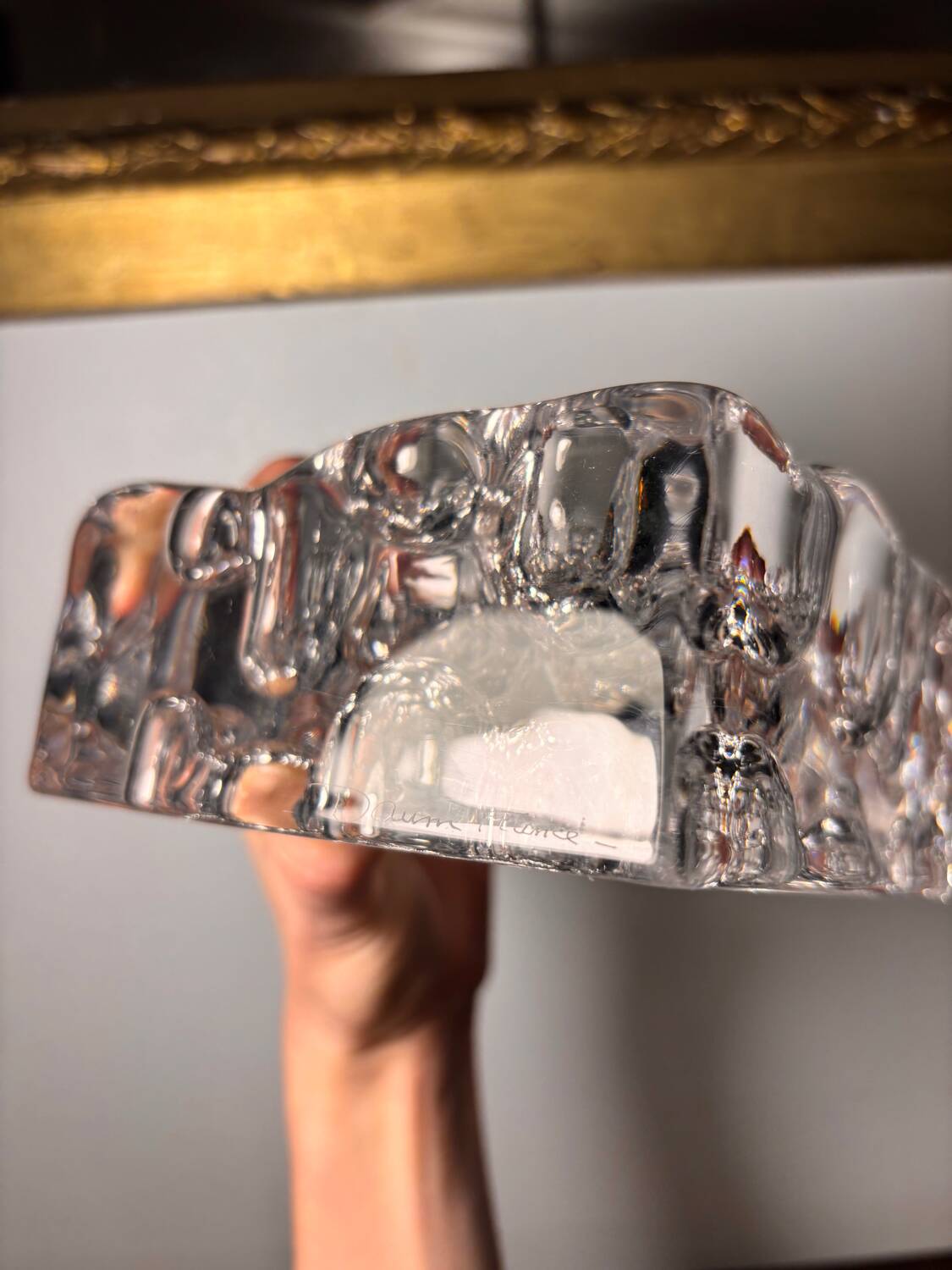 Cendrier Daum vintage