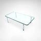 T112 steel and glass coffee table by Horst Bruning for Kill International