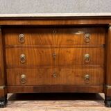 Empire period mahogany chest of drawers circa 1810