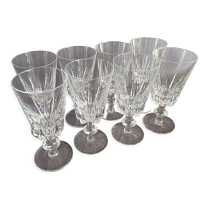 Série de 8 verres à