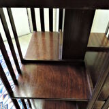 Mahogany revolving bookcase