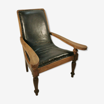 Fauteuil en cuir