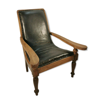 Fauteuil en cuir