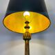 French floor lamp in fluted and gilded wood, Louis XVI style, twentieth century