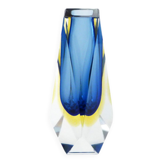 Vase sommerso Murano F. Poli