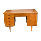 Mid century modern scandinavian teak desk
