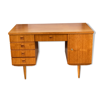 Mid century modern scandinavian teak desk