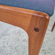 Pair of Scandinavian teak chairs by Johannes Andersen for Uldum, 60s
