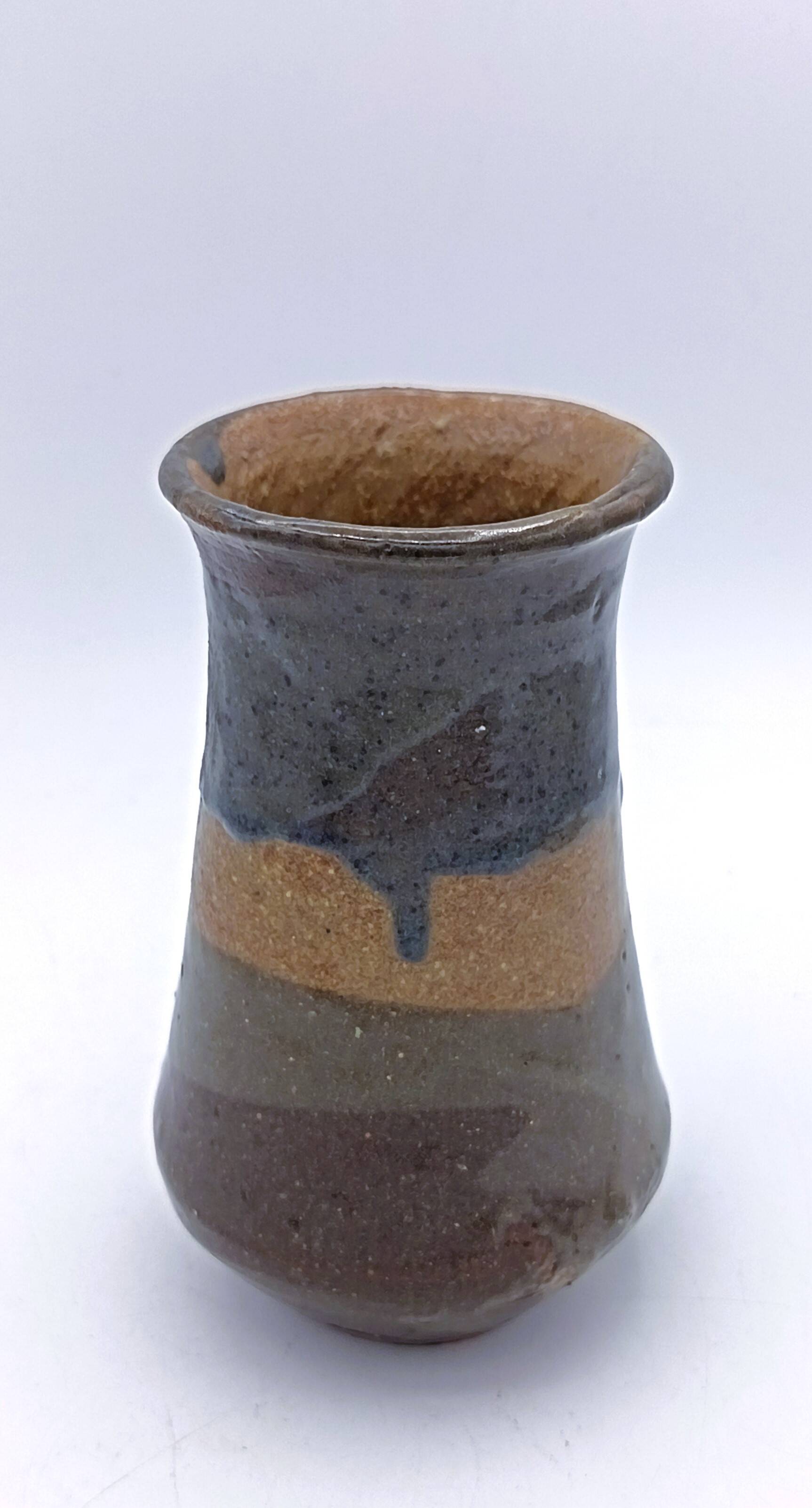 Stoneware vase signed Eugène Lion - school of Jean Carriès.