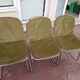 Set of 6 chrome chairs