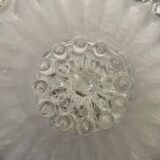 Ceiling lamp applied in molded glass 25cm