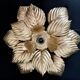 Applique fleur dorée Masca