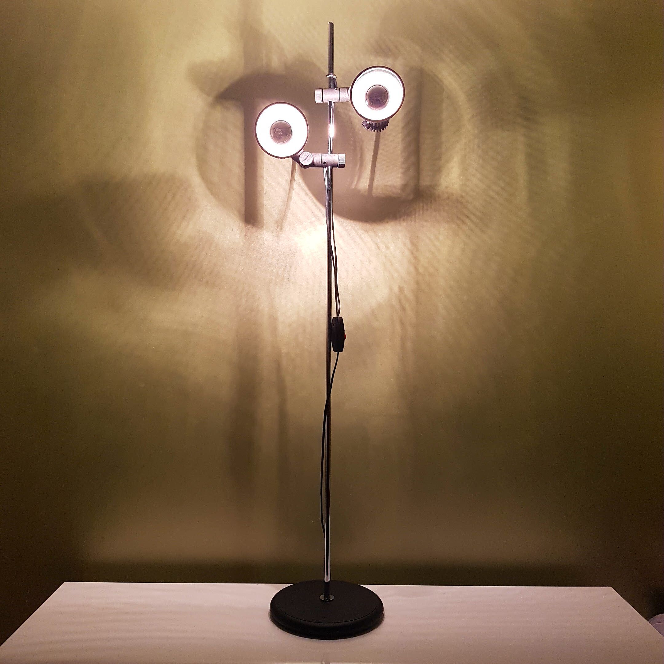 Hustadt Leuchten floor lamp 70s