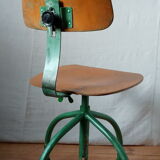 Swivel and telescopic workshop chair