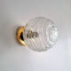 Globe wall lamp