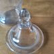 Old jar candy box with lid