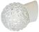 Vintage White Porcelain Wall Light, 1970s