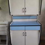Vintage kitchen buffet in formica 60s/70s