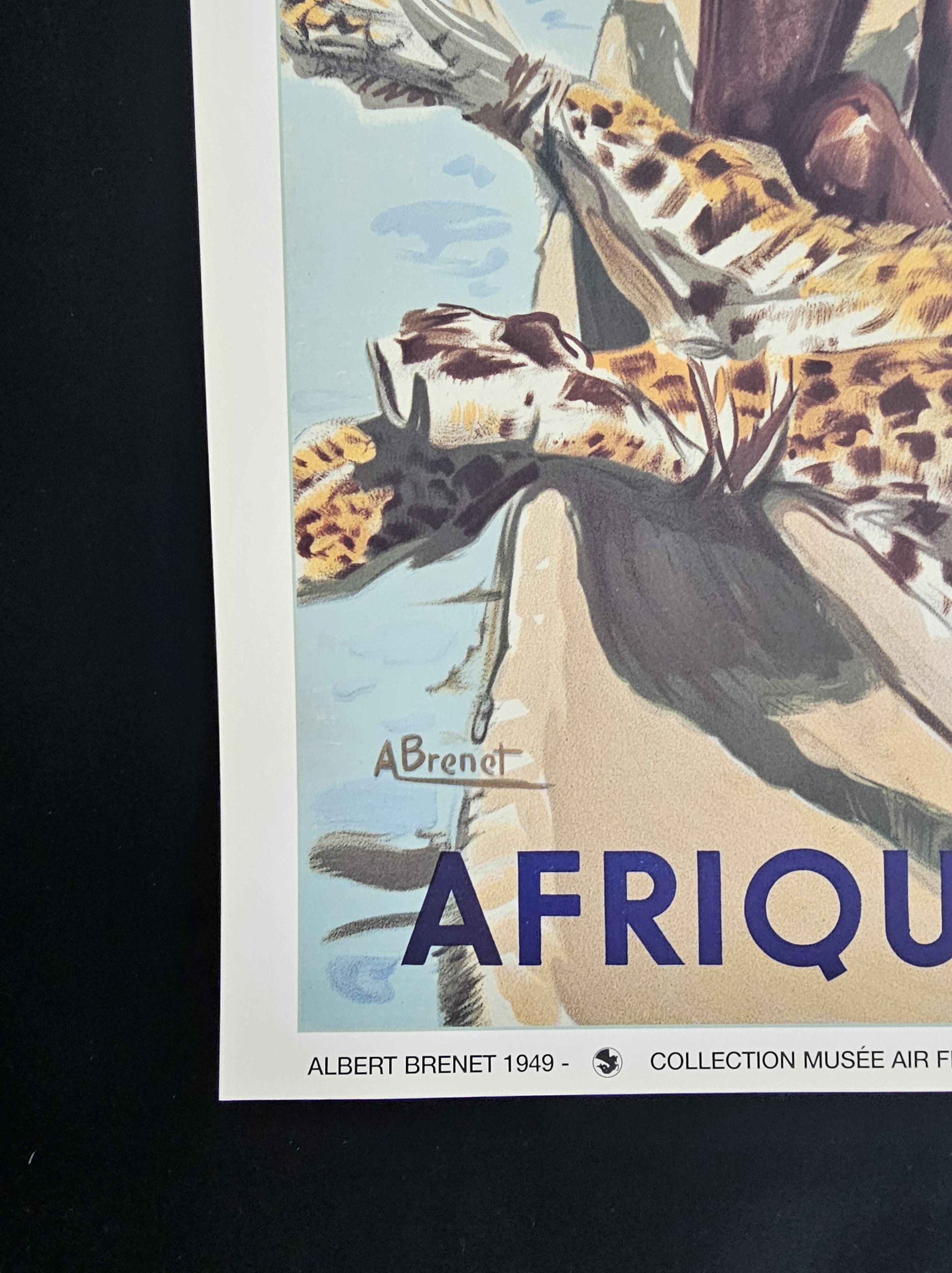 Air France poster - West Africa